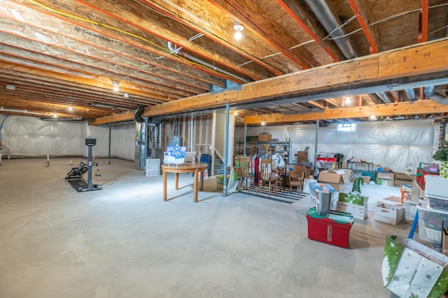 11996 Ficus Field Way, Plain City, OH 43064 - unfinished basement featuring heating unit