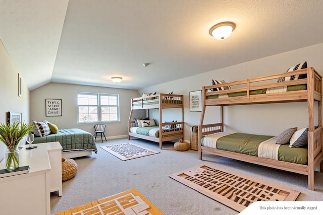 11996 Ficus Field Way, Plain City, OH 43064 - carpeted bedroom featuring vaulted ceiling