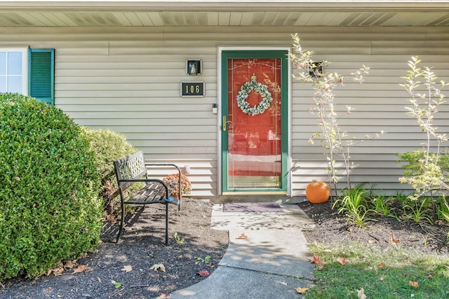 view of property entrance