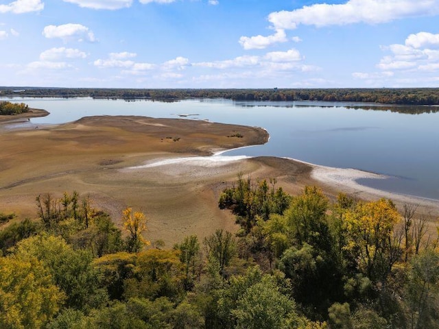 property view of water