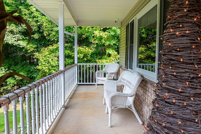 view of patio / terrace featuring a porch