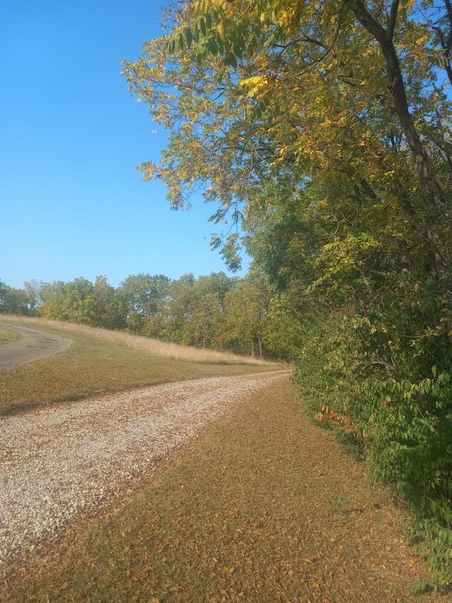 view of road