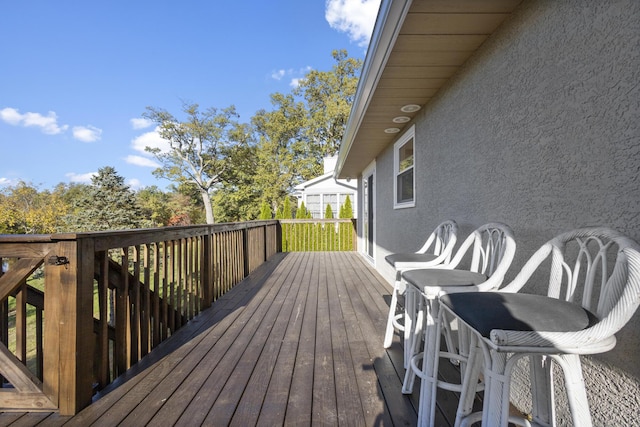 5608 Cardinal Dr, Orient, OH 43146 - view of deck