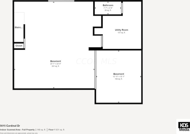 5608 Cardinal Dr, Orient, OH 43146 - view of home floor plan