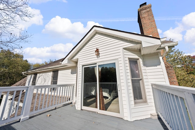 view of deck