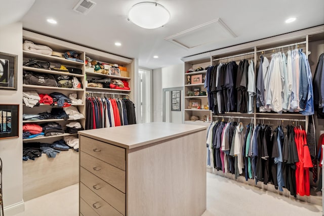 view of spacious closet