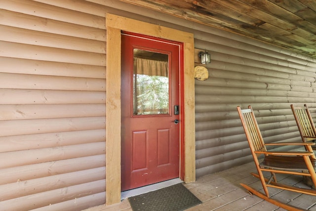 view of property entrance