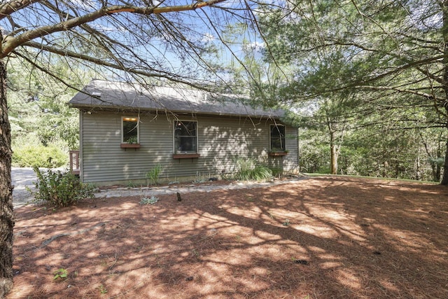 view of rear view of house