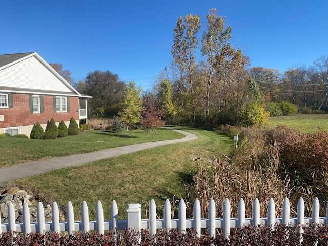 view of yard