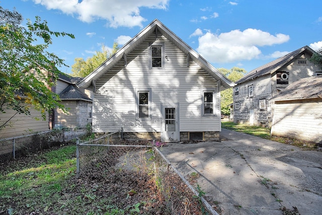 view of back of house