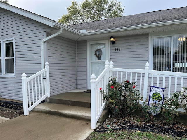 view of property entrance