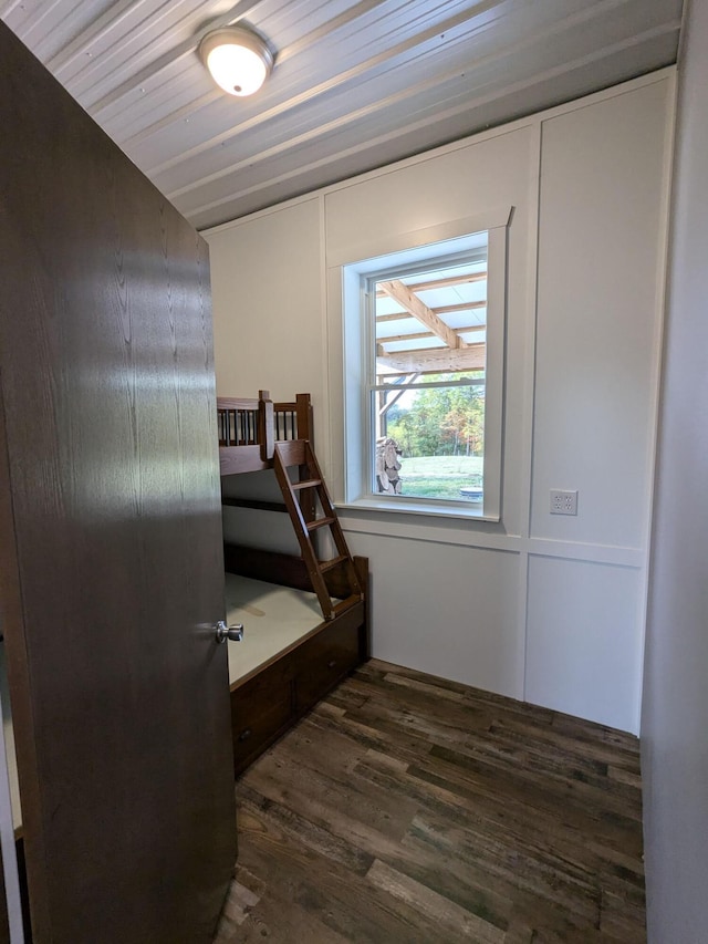 interior space featuring wood finished floors