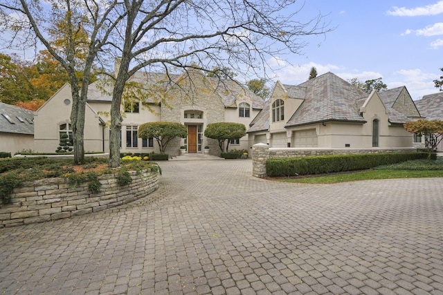 view of french provincial home