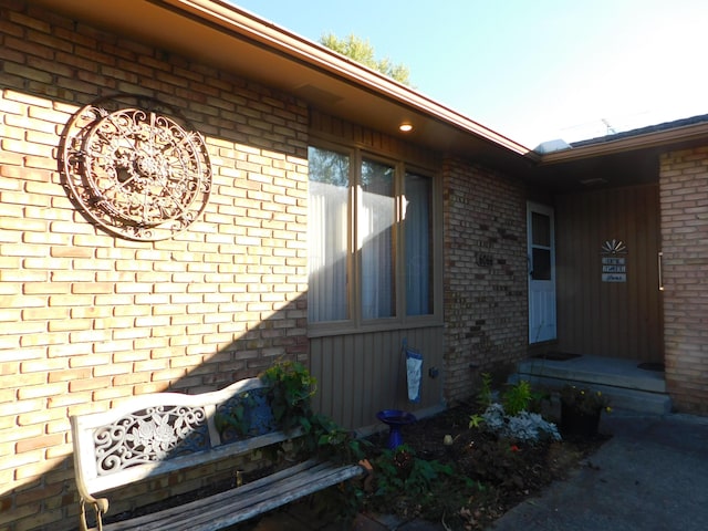 view of entrance to property