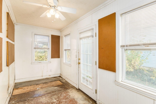 2402 E Ave, Columbus, OH 43202 - view of unfurnished sunroom