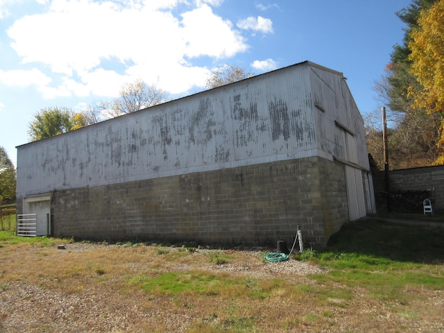 view of side of home