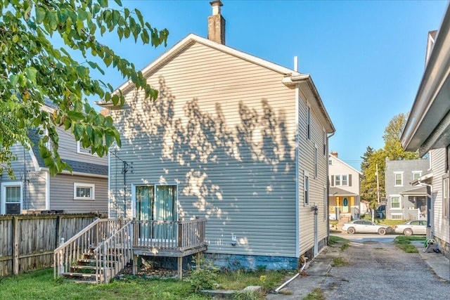 view of back of house