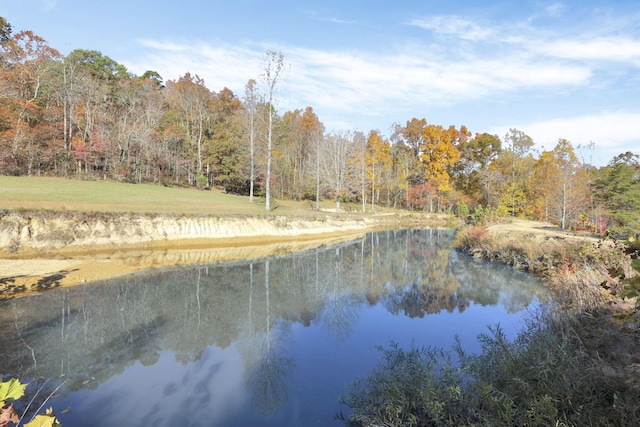 property view of water