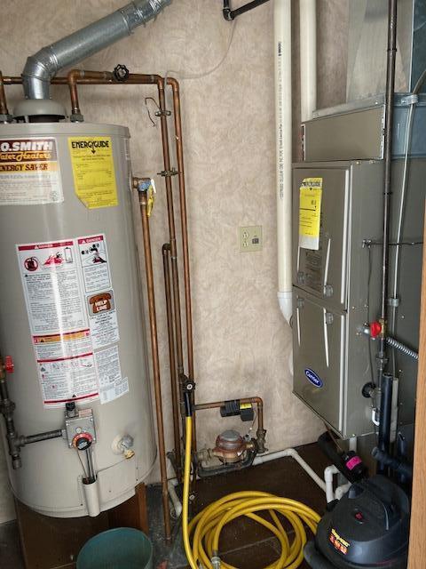 utilities with water heater