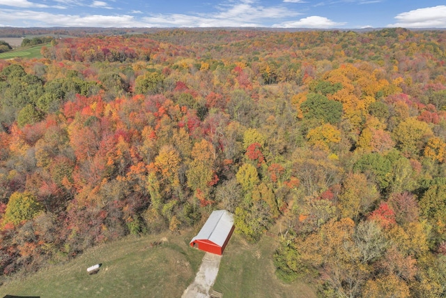 aerial view