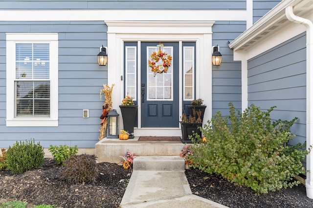 view of property entrance