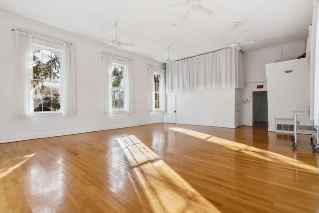 interior space featuring hardwood / wood-style floors