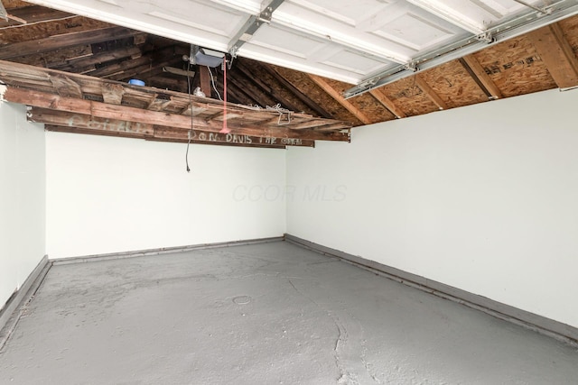 1961 Dartmouth Ave, Columbus, OH 43219 - garage with baseboards