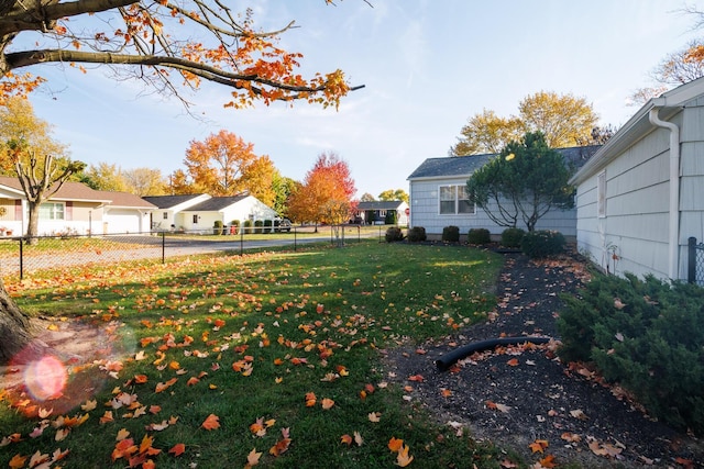 view of yard