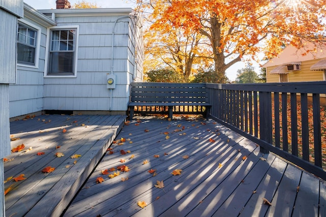 view of deck