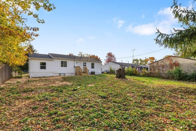 view of rear view of house