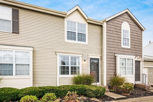 view of townhome / multi-family property