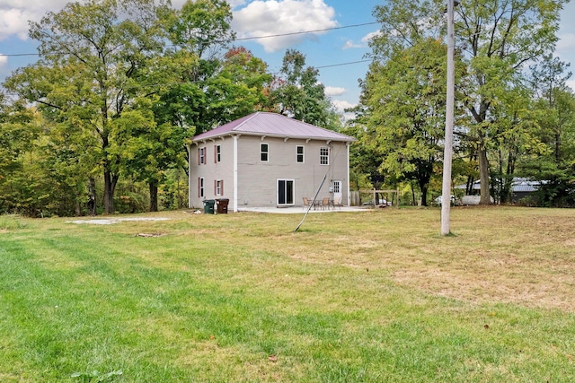 exterior space featuring central AC unit