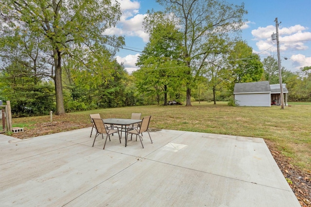 view of patio