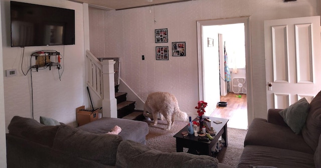 622 S Poplar St, Bucyrus, OH 44820 - living room with stairs