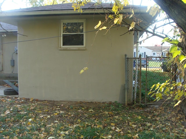 view of home's exterior