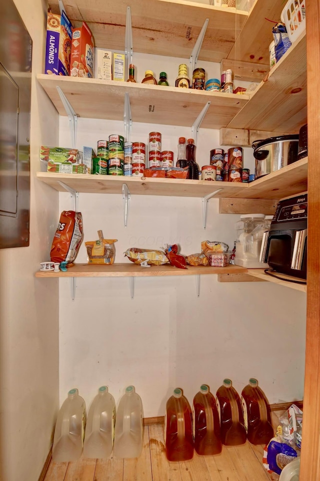 view of pantry