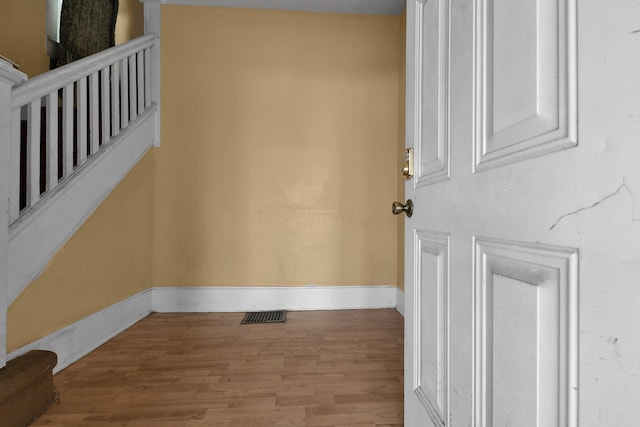 interior space featuring light hardwood / wood-style floors