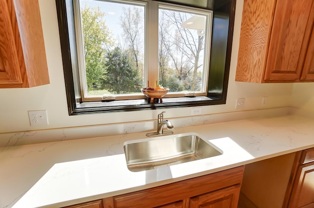 kitchen featuring sink