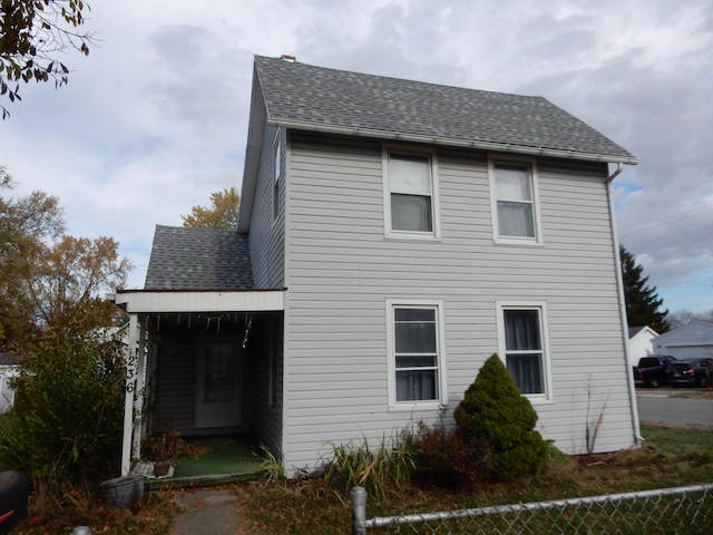 view of back of house