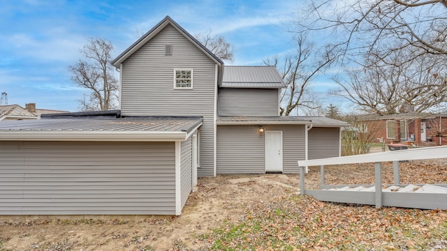 view of back of property