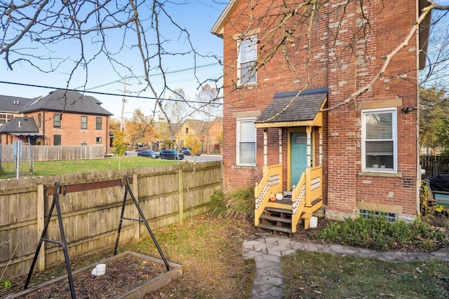 view of rear view of house