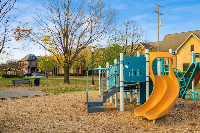 view of play area