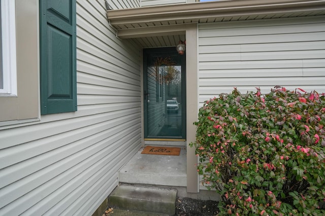 view of property entrance