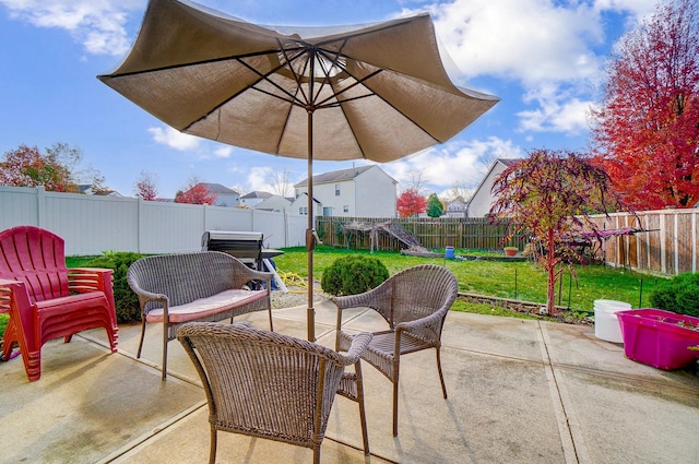 view of patio