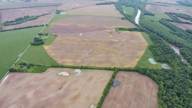 20020 Commercial Point Rd, Circleville, OH 43113 - aerial overview of property's location featuring rural landscape and large plots for crops