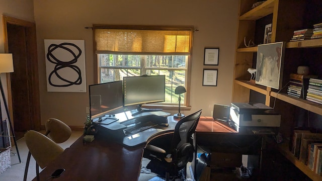 view of office space