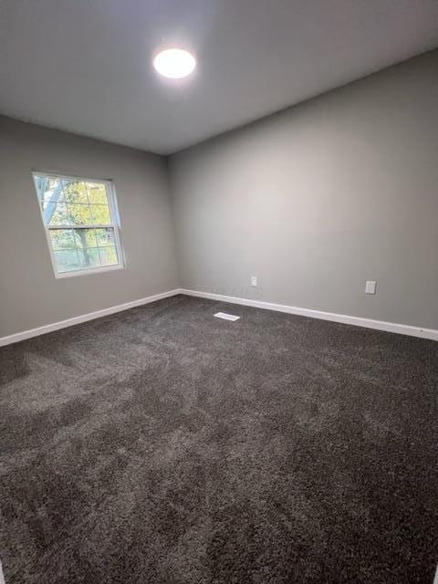 spare room with carpet