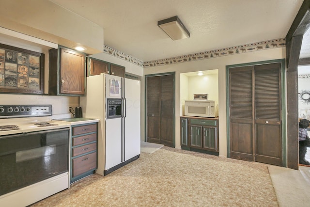 760 Henpeck Rd, Utica, OH 43080 - kitchen with white appliances and light countertops