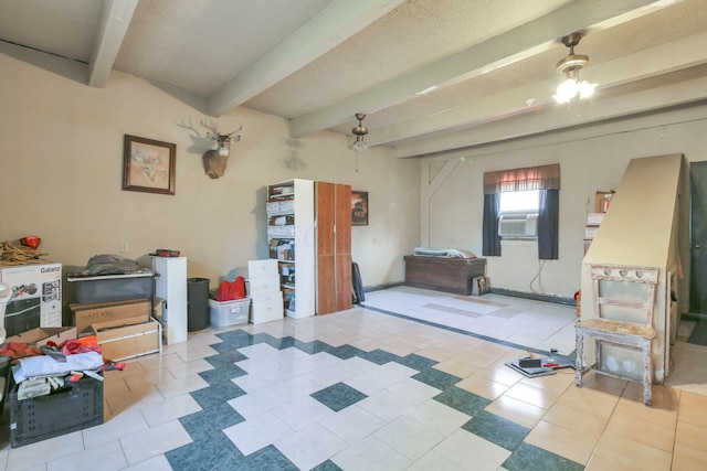 760 Henpeck Rd, Utica, OH 43080 - interior space featuring beamed ceiling