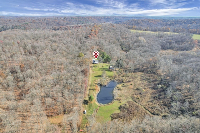 760 Henpeck Rd, Utica, OH 43080 - view of property location with a heavily wooded area